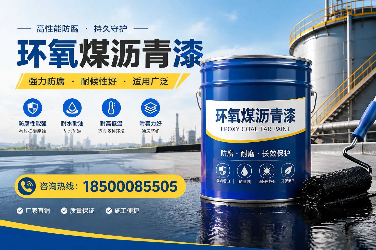 环氧煤沥青漆的储存与运输注意事项，双桥企业须知